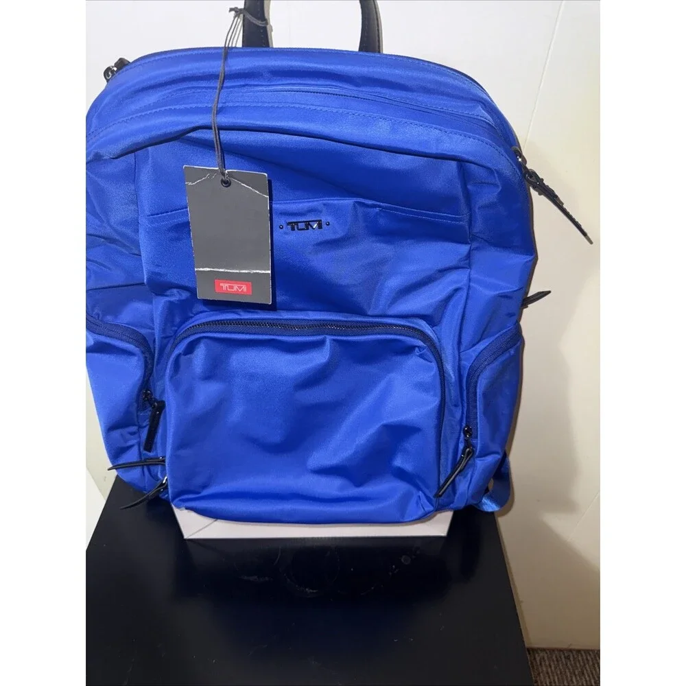 Tumi Maggie Backpack Blue Nylon